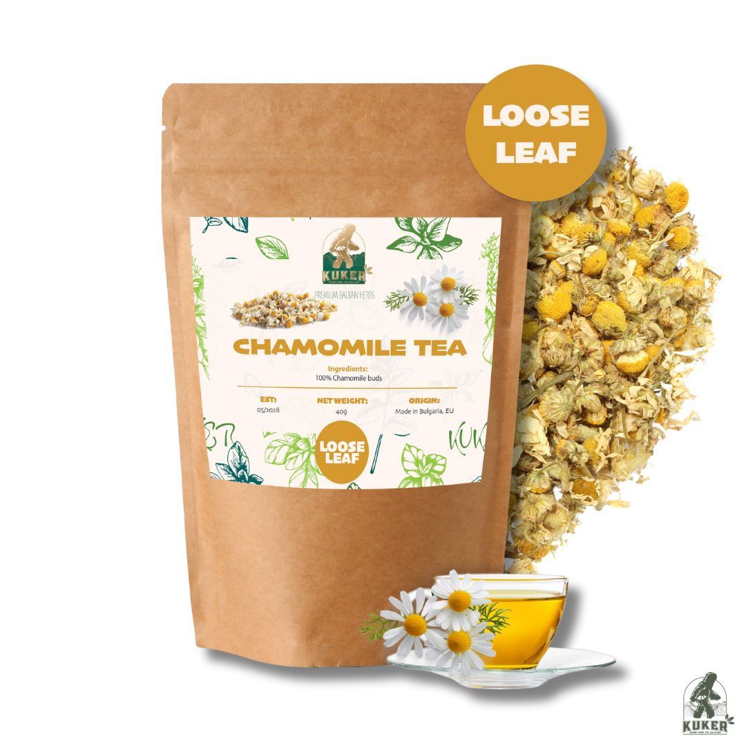 KUKER® Chamomile Tea 40g | Dried Flowers - Kuker Shop