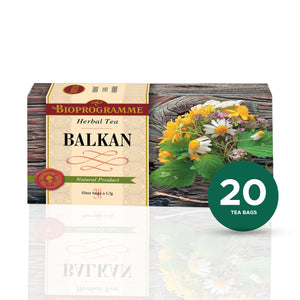Balkan Tea 30g | Thyme Rosehip Chamomile St. John's Wort 20 Bags