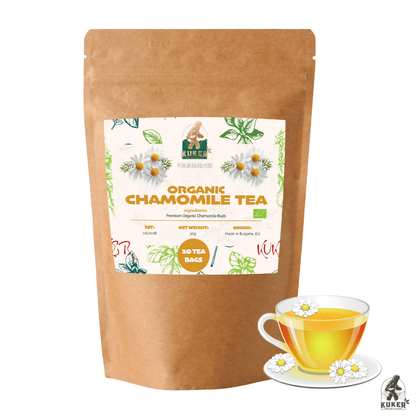 Organic Chamomile Tea 20 Biodegradable Bags | 30g