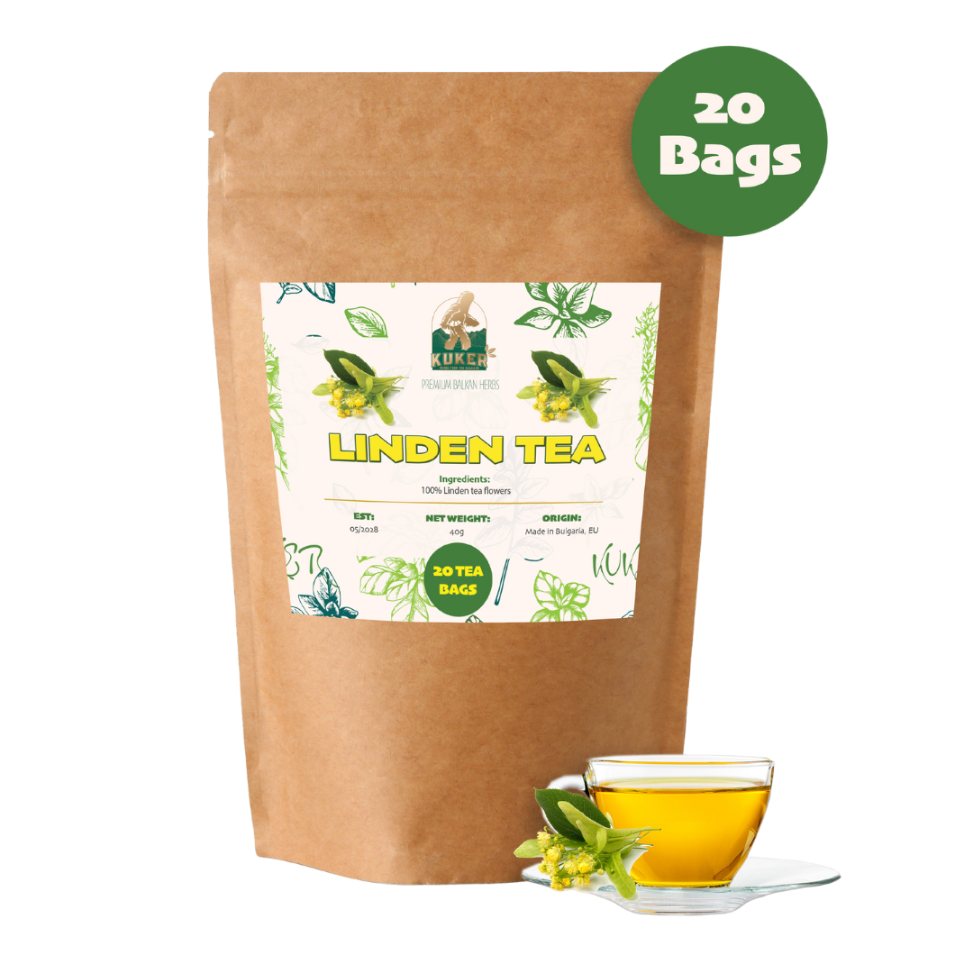 Linden Tea Premium 30g | Linden Flowers 20 Bags