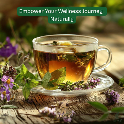 KUKER® Detox Tea 100g Loose Leaf | Weight Loss Tea for Natural Digestion & Cleanse Support