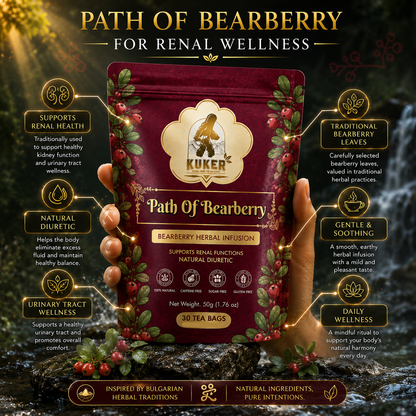 KUKER® Path of Bearberry Tea 30 Tea Bags | 50g