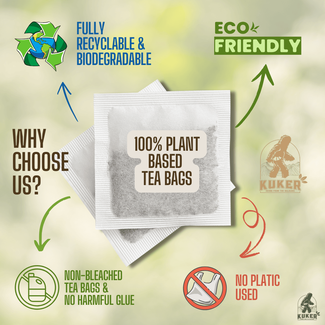 KUKER® Bearberry Tea 20 Tea Bags | 40g - Kuker Shop