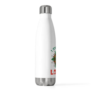 I Choose Love 20oz Insulated Bottle For Yoga Inner Peace Water Structuring Bottle