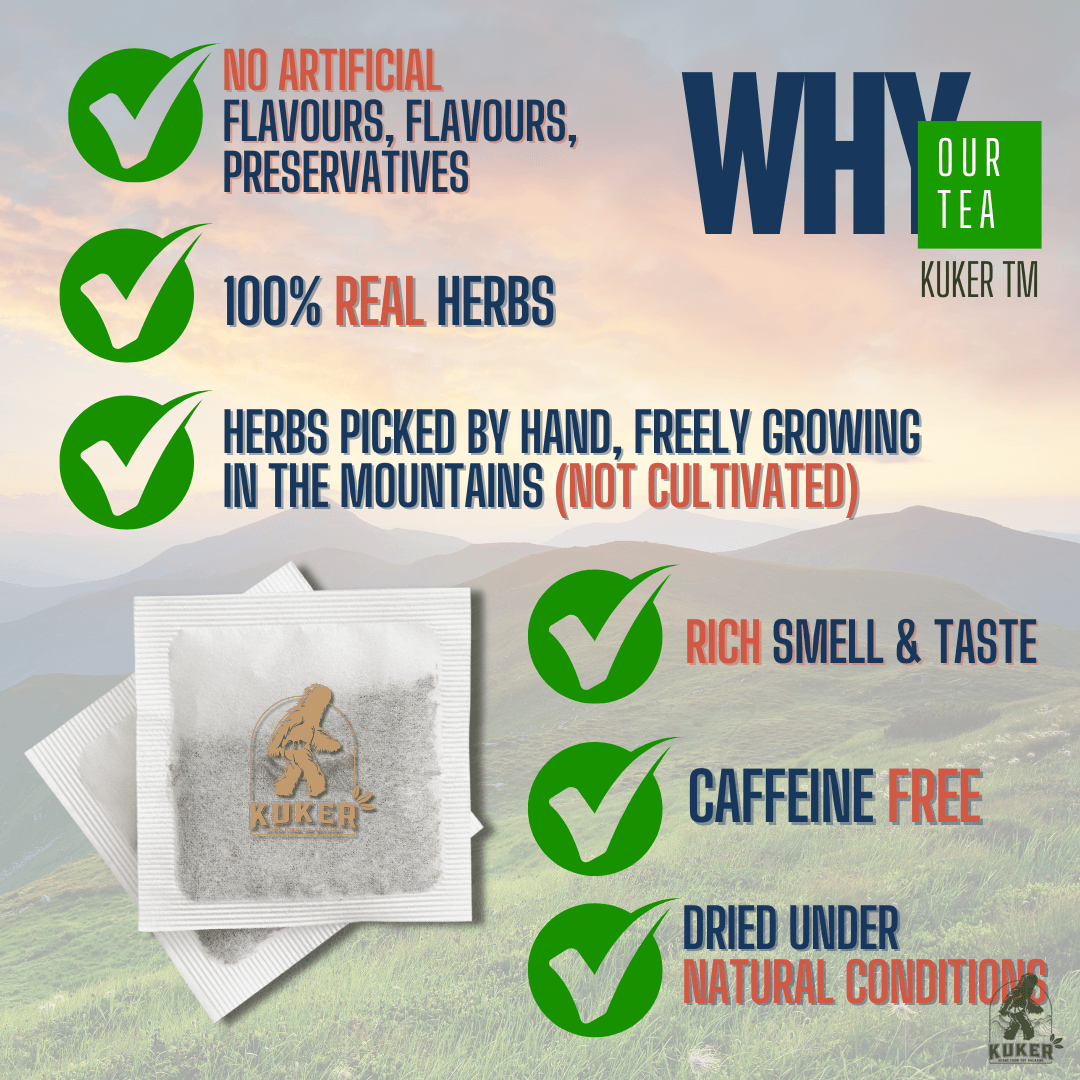 KUKER® Hibiscus Tea 30 Tea Bags | 40g - Kuker Shop