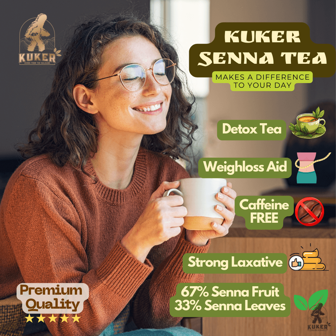 KUKER®  Senna Tea 30 Tea Bags | 50g