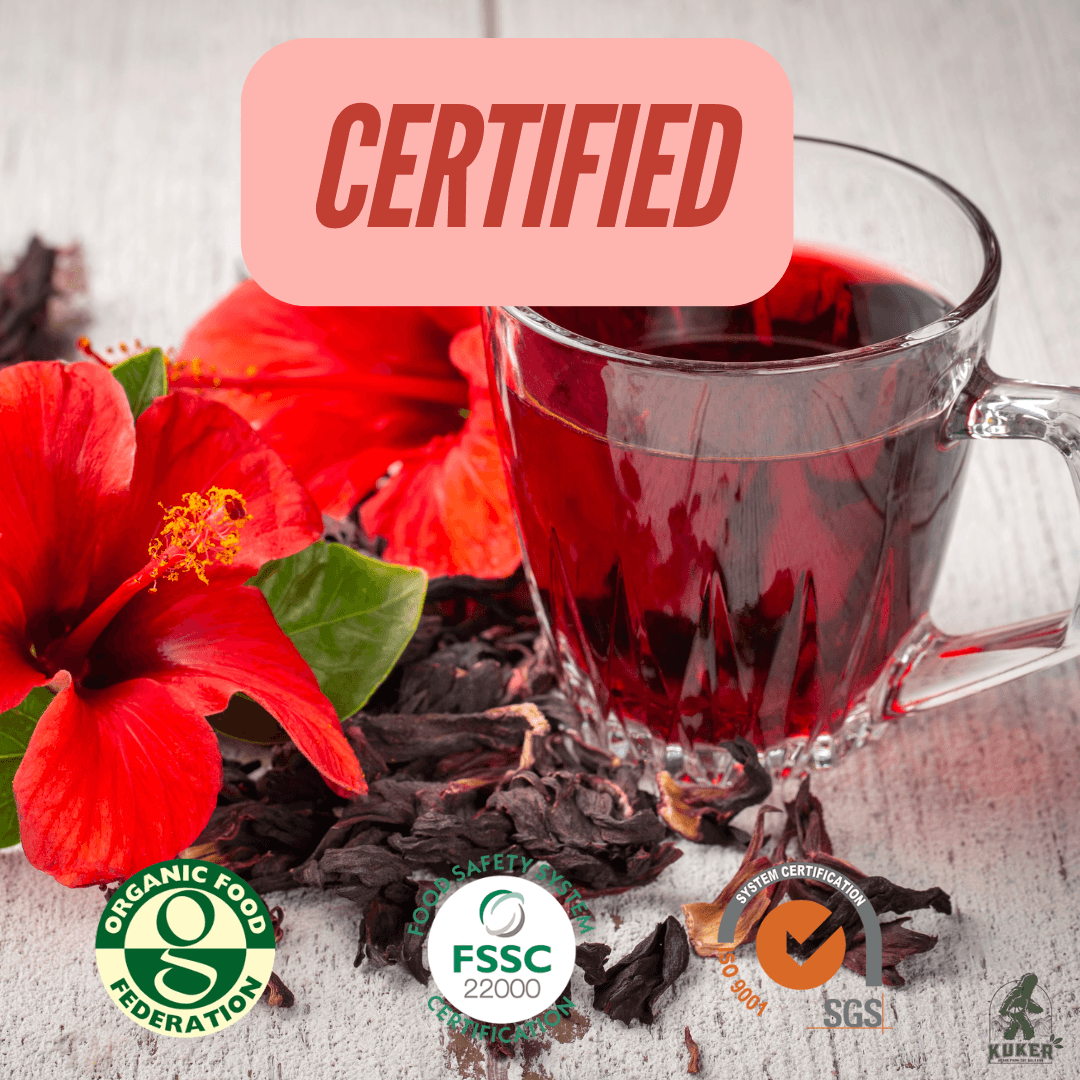 KUKER® Hibiscus Tea 30 Tea Bags | 40g - Kuker Shop