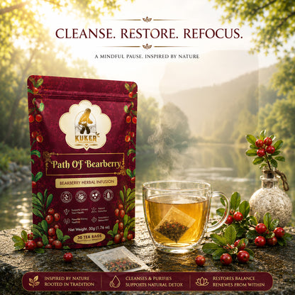 KUKER® Path of Bearberry Tea 30 Tea Bags | 50g