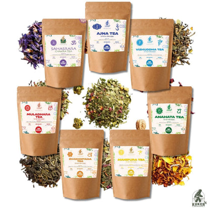 7 Pack Chakra Tea Series | 210g All Chakras