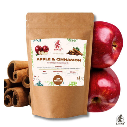 KUKER® Apple Cinnamon Tea 20 Bags | 40g