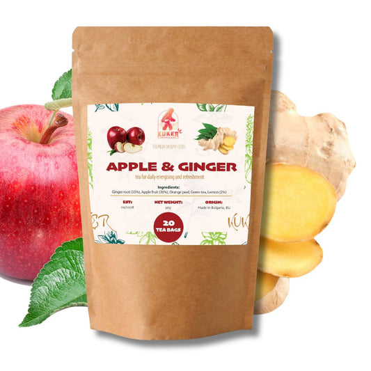 KUKER®  Apple & Ginger Root Tea 30g | 20 Bags