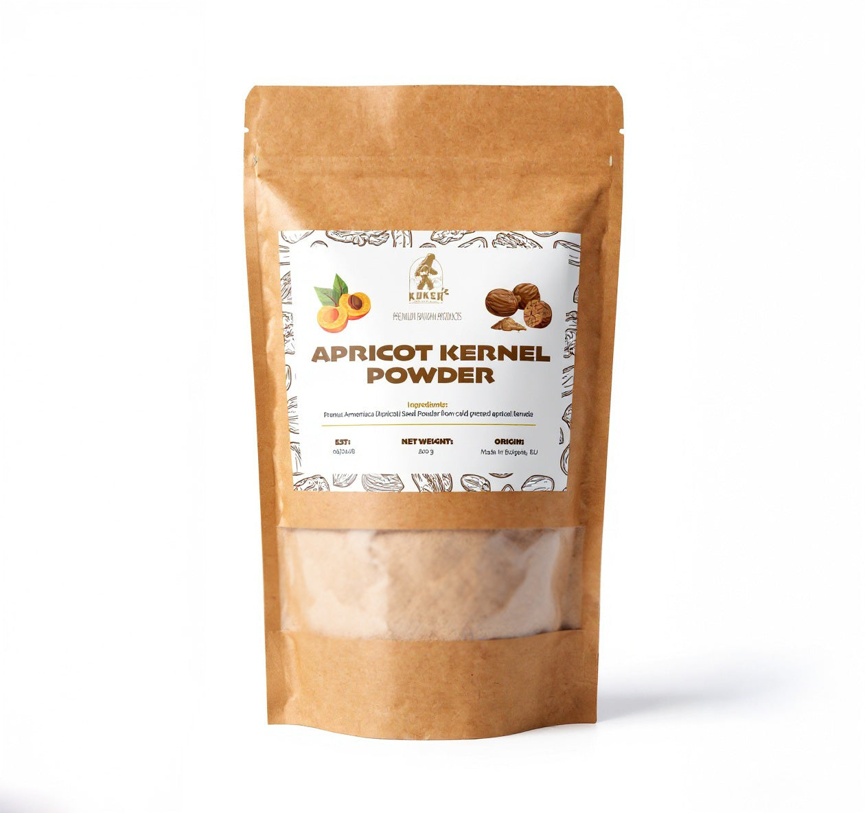 KUKER® Apricot Kernel Powder | 200g