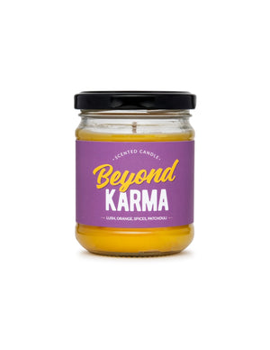 Beeswax Candle "Beyond Karma"