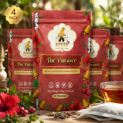KUKER The Purifier Kidney & Urological Infusion – 30 Unbleached Tea Bags
