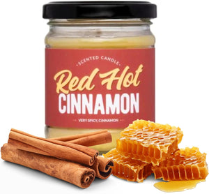 Beeswax Candle "Red Hot Cinnamon"