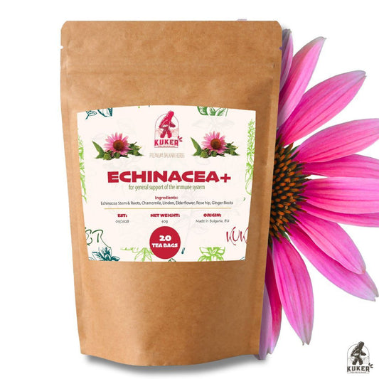 KUKER® Echinacea Plus Tea 20 Tea Bags | 30g