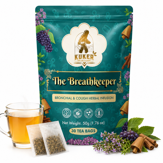 KUKER® Breathkeeper Bronchial Tea 30 Tea Bags | 50g