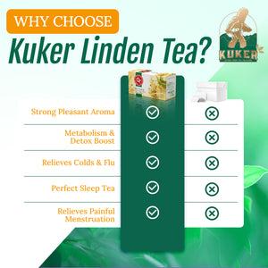 Linden Tea 30g | Dried Linden Flowers 20 Bags