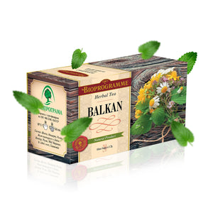Balkan Tea 30g | Thyme Rosehip Chamomile St. John's Wort 20 Bags
