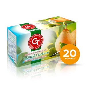 Pear & Fig Tea Mix 20 Bags | GT Series 30g