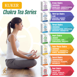 Solar Chakra Tea 30g | Manipura Balance Yoga Tea | 20 Biodegradable Bags