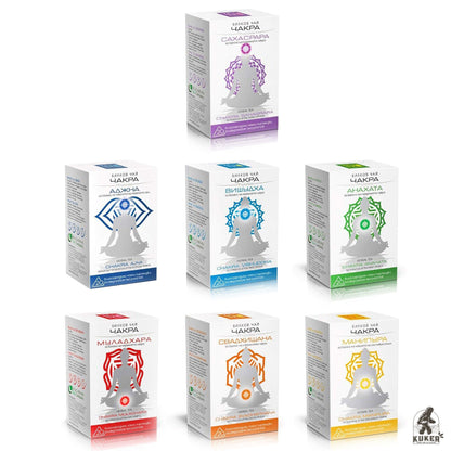 7 Pack Chakra Tea Series | 210g All Chakras