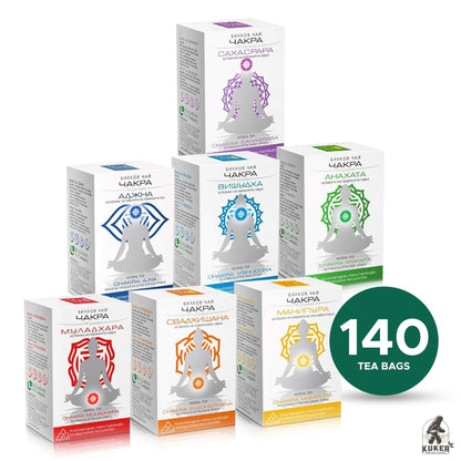 7 Pack Chakra Tea Series | 210g All Chakras