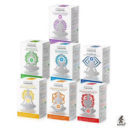 7 Pack Chakra Tea Series | 210g All Chakras