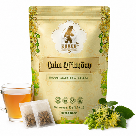 KUKER® Calm Of Linden Tea |  30 Tea Bags