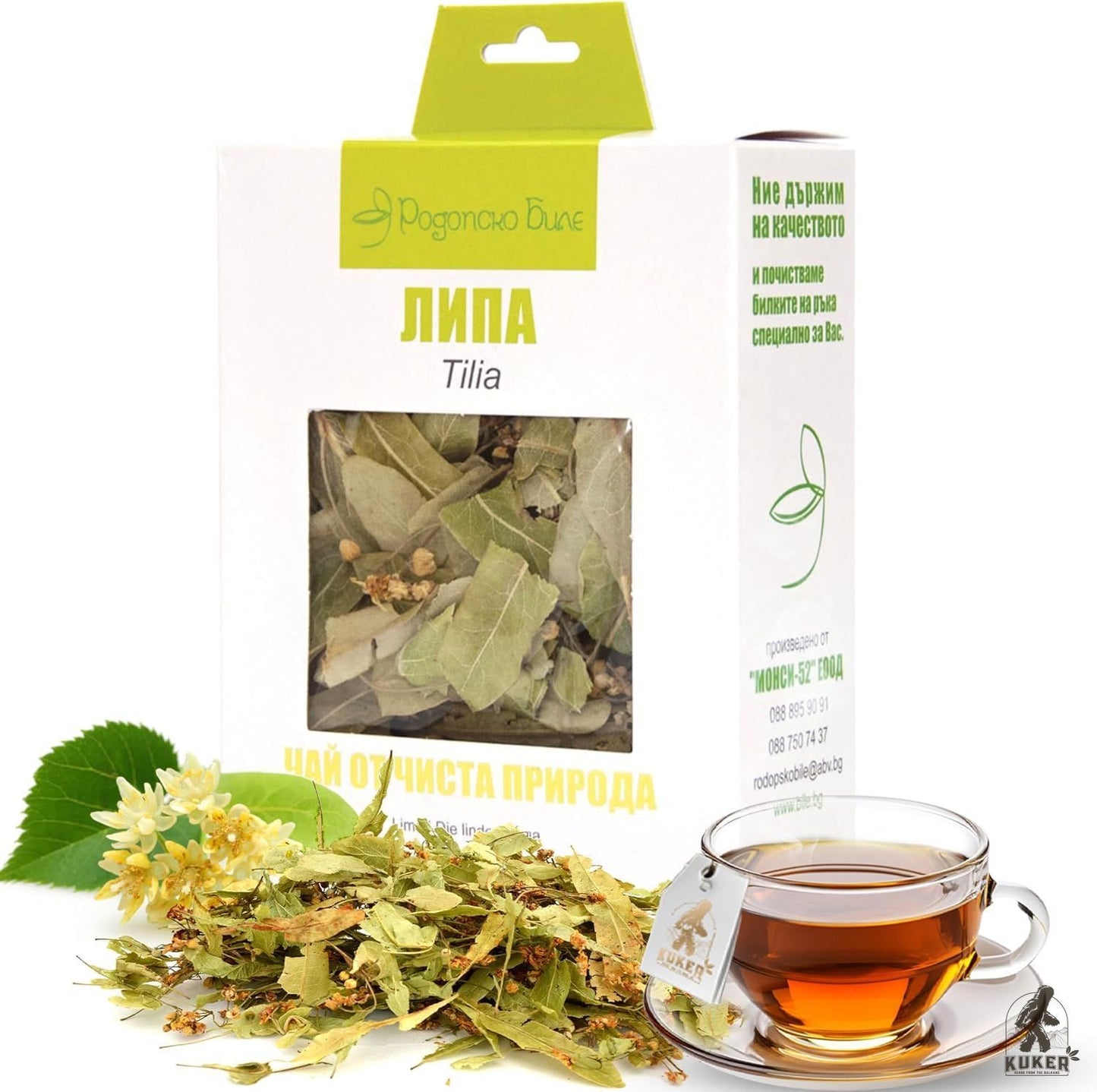 Linden Tea Loose Leaf 30g | Kuker