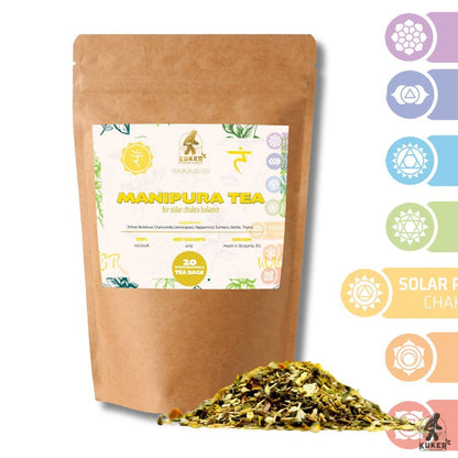 Solar Chakra Tea 20 Biodegradable Bags | 30g | Manipura Balance Yoga Tea