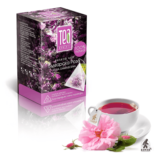 Rose Petal Tea Bagged Rosa Damascena Infusion 30g