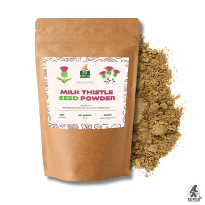 KUKER® Milk Thistle Seed Powder | 200g - Kuker Shop