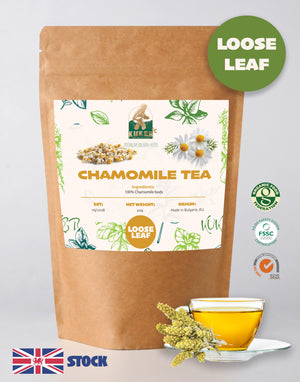 Chamomile Loose Leaf 40g | Premium Chamomile Dried Flowers