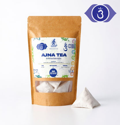 Third Eye Chakra Tea 20 Biodegradable Bags | 30g | Ajna Balance Yoga Tea