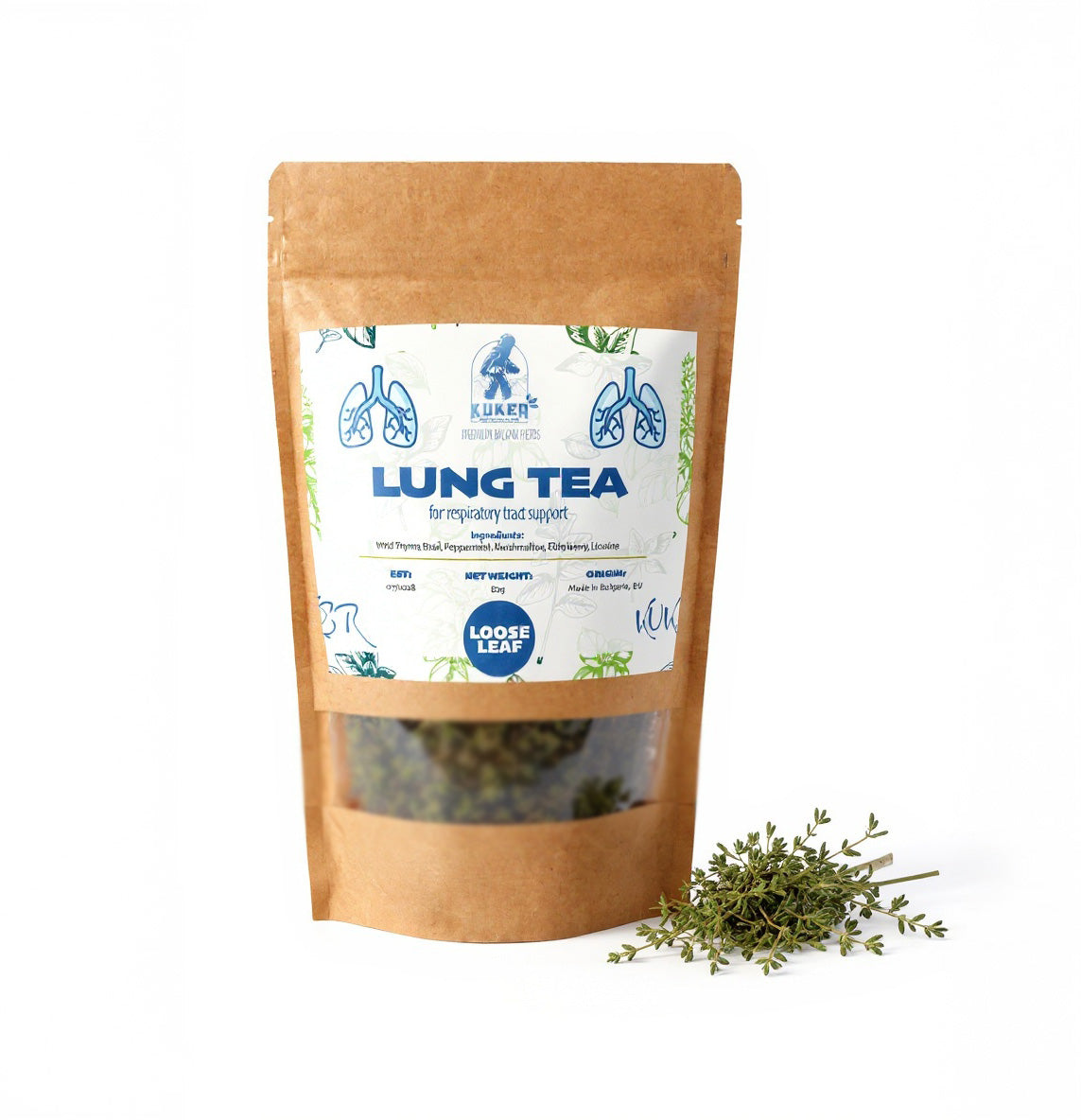Lung Tea 80g | Respiratory Tea Blend Loose Leaf Mix
