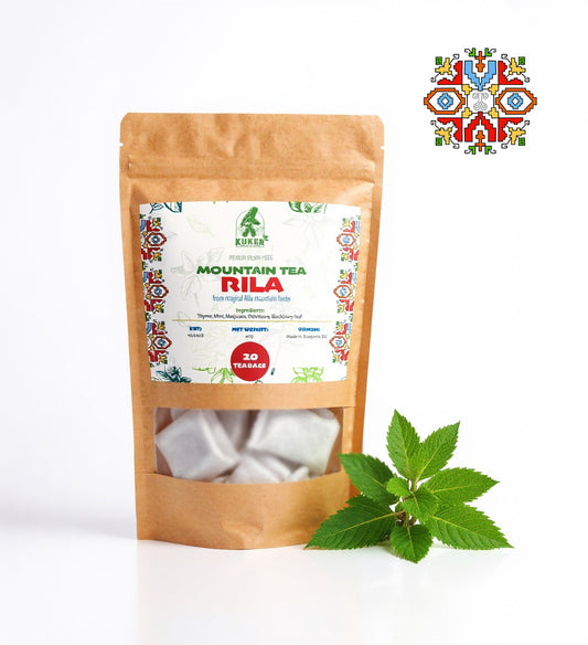 Rila Tea 20 Tea Bags | 30g Traditional Tea from Rila Mountains