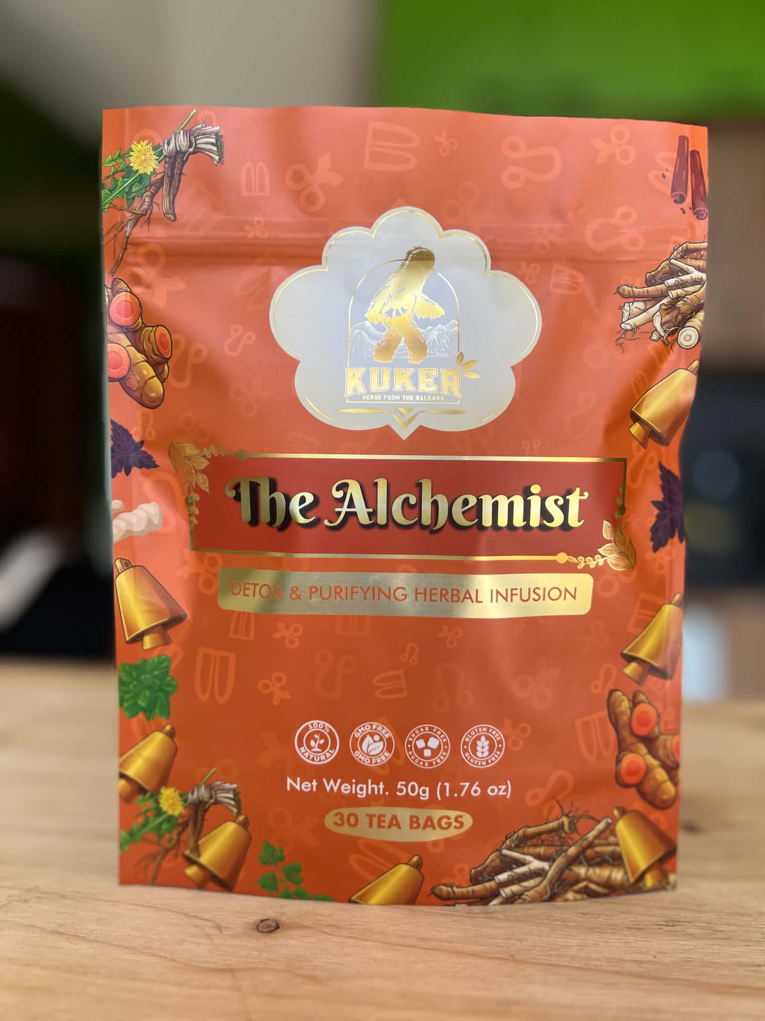 KUKER® Alchemist Tea 30 Tea Bags | Detox Tea