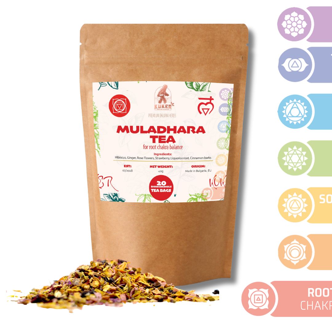 Root Chakra Tea 30g | Muladhara Tea | 20 Biodegradable Bags