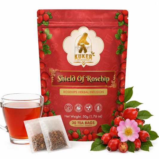 KUKER® Rose Hips Tea 30 Tea Bags | 50g