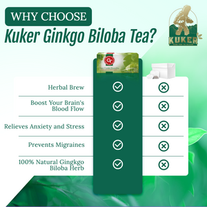 Ginkgo Biloba Tea Mix 30g | Premium Series 20 Bags