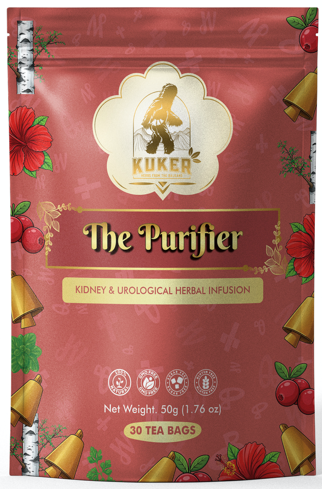 THE PURIFIER Kidney & Urological Tea 30 Tea Bags