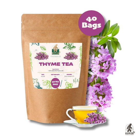 KUKER® Thyme Tea 40 Tea Bags | 50g