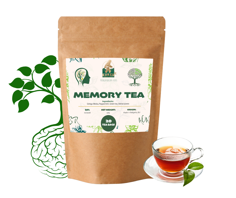 Memory Tea 30g | Memory & Bloood Circulation Aid Tea 20 Bags