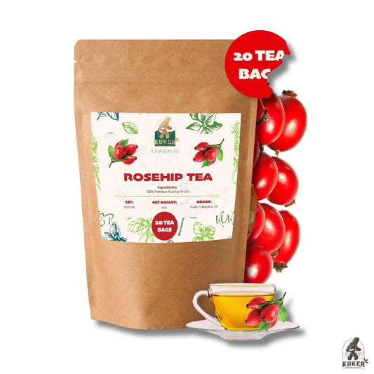 KUKER® Rose Hips Tea 20 Tea Bags | 30g