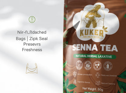 KUKER®  Senna Tea 30 Tea Bags | 50g