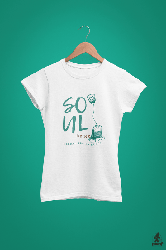 T-shirt "Soul Drink" with a tea bag